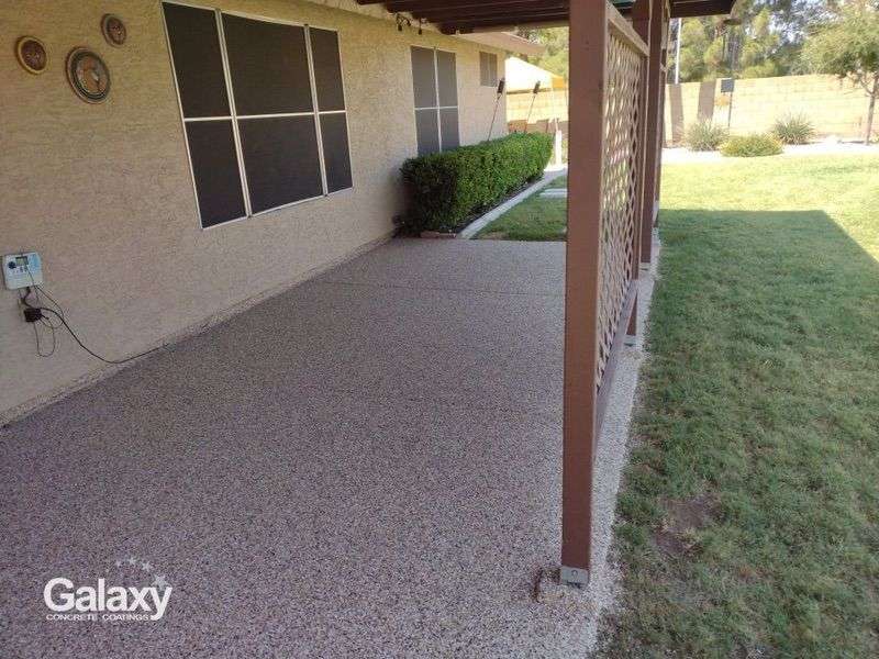 Patio Floor Coating in Chandler