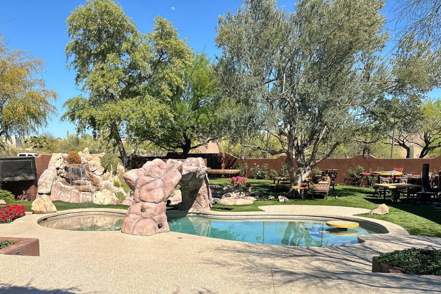 Pool paradise with Galaxy Concrete Coatings